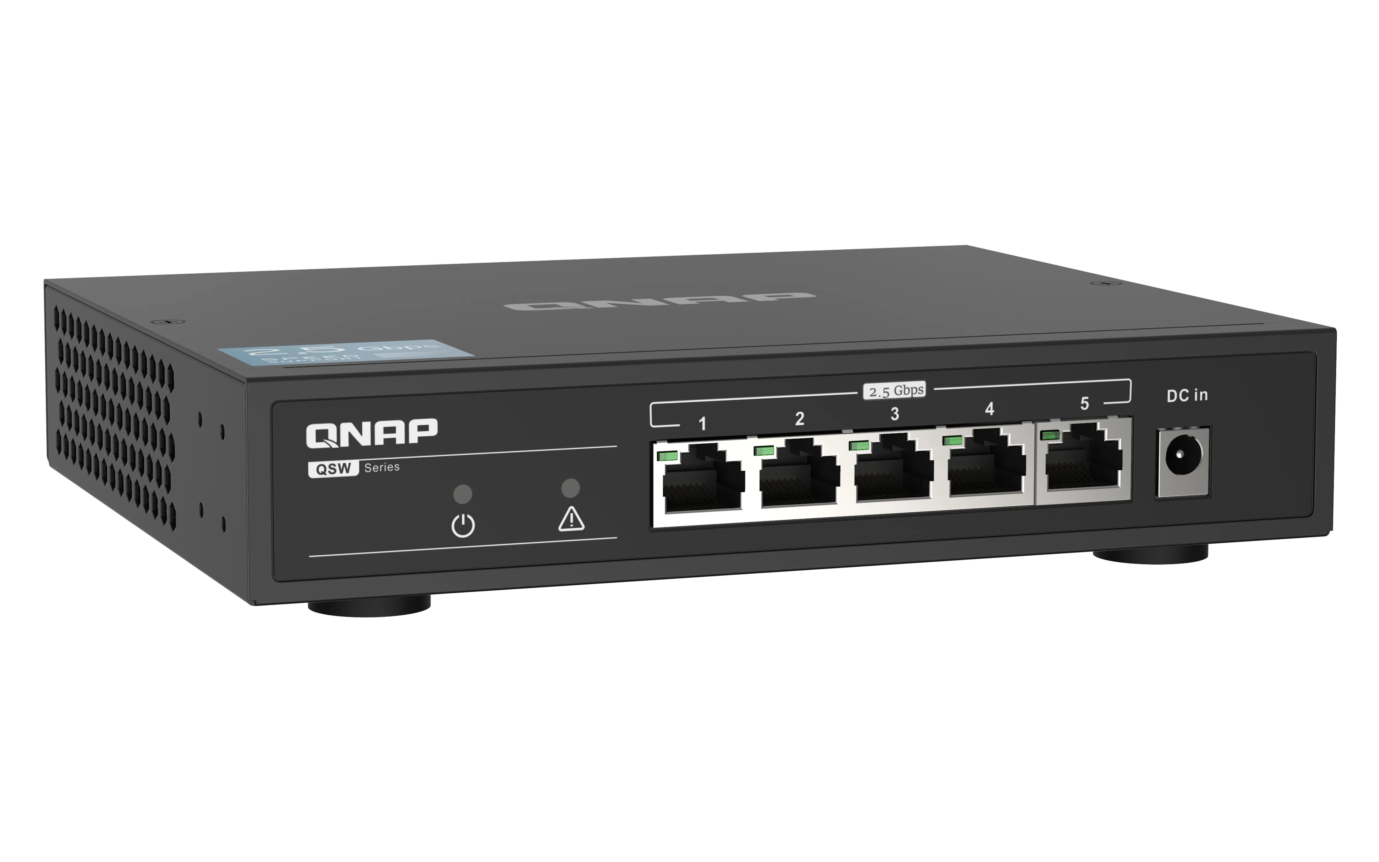 QNAP 5port 2,5Gbps Switch Desktop