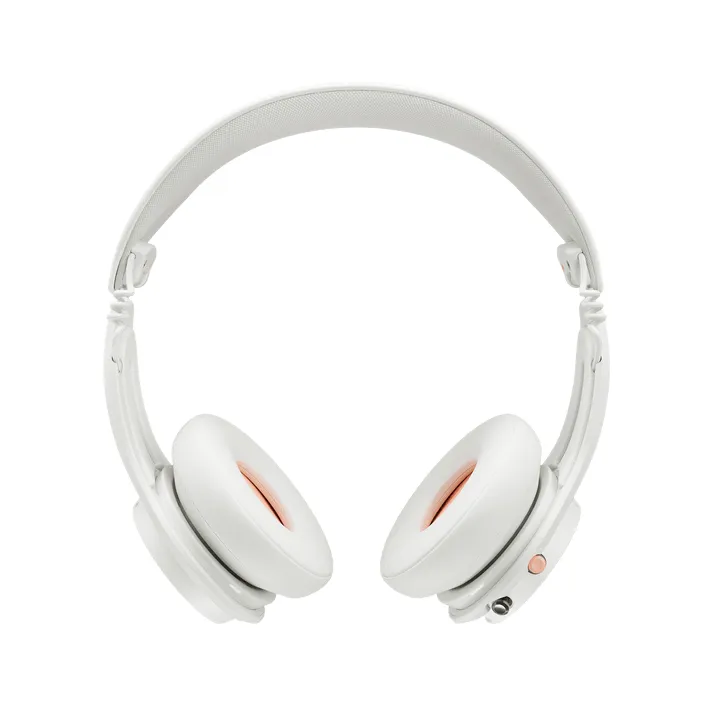 Skullcandy Icon ANC Wireless On-ear Headphones, Bone/Orange