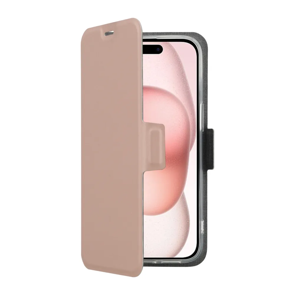 Screenor Clever MagSafe, iPhone 16 Pro Max - Flip Case, Rose