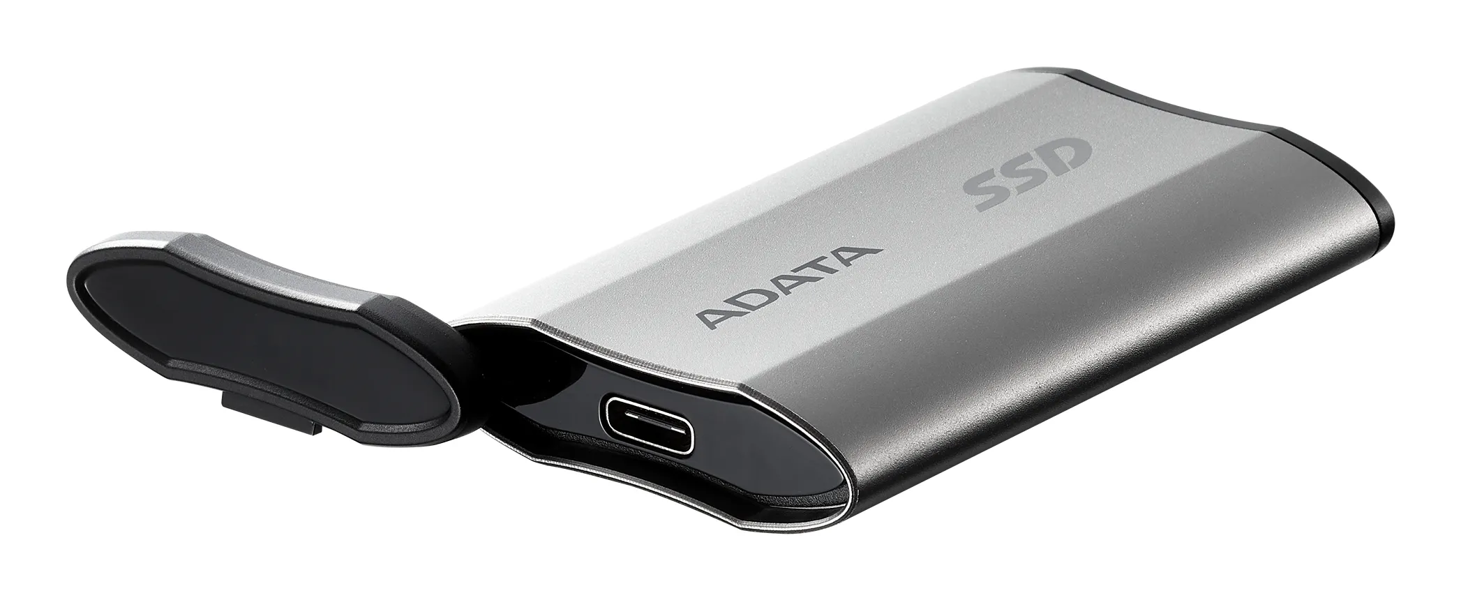 Adata SD810 2 Tt USB-C -ulkoinen SSD, Hopea