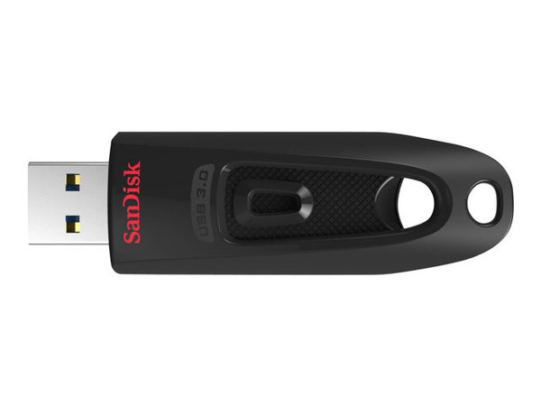 SanDisk Ultra USB 3.0 128 GB USB-minne, svart