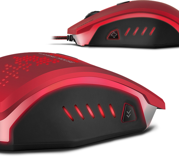 SpeedLink Ledos - gaming mouse, red/black