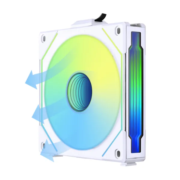 Lian Li UNI FAN SL Infinity 120 Reverse Blade, 120mm, PWM ARGB -case fan, white