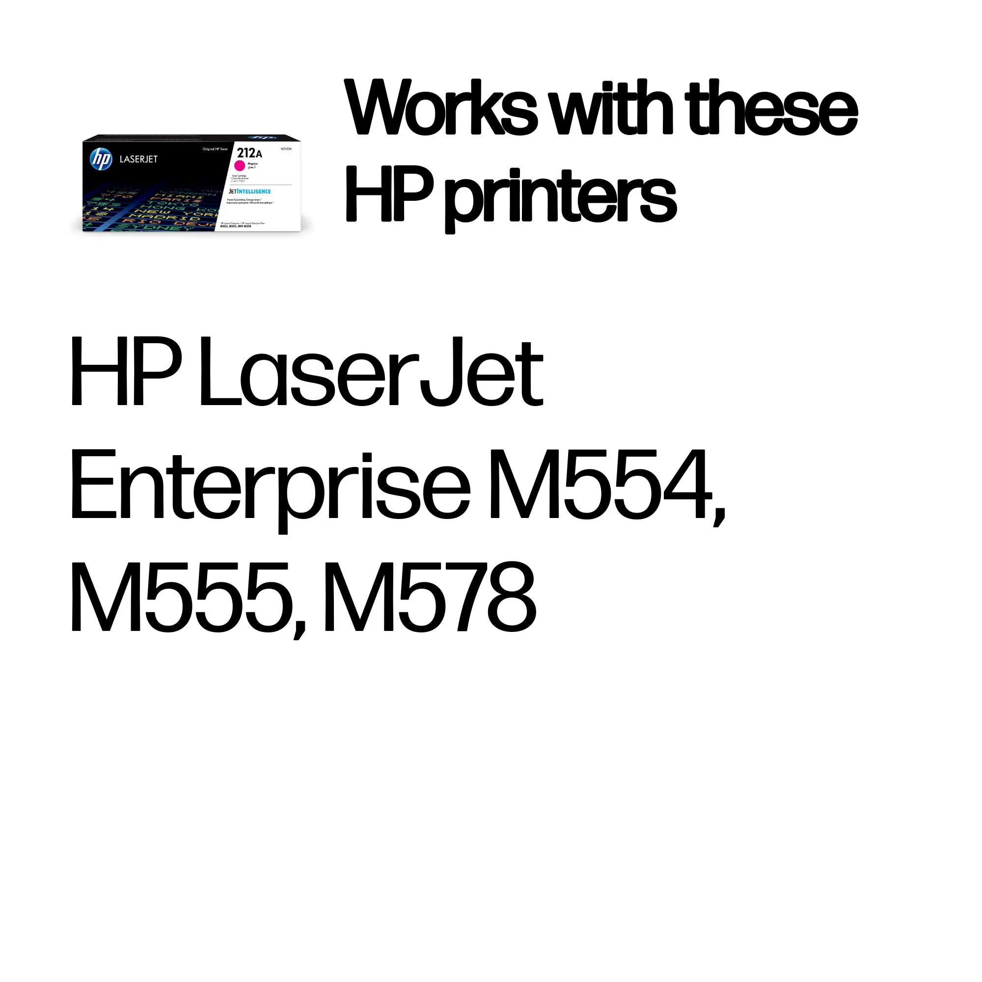 HP 212A lasertoner, magenta
