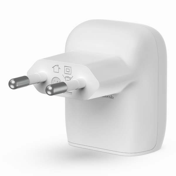 Belkin BoostCharge USB-C Wall Charger 20W - charger, White