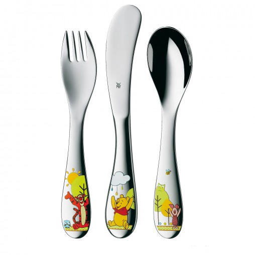 WMF Kids Cutlery Set Disney Winnie the Pooh mini, 3-piece