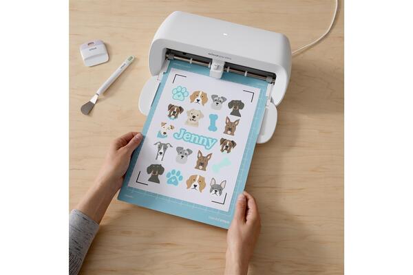 Cricut&reg; Printable Waterproof Sticker Set &ndash; A4 (6 ct)