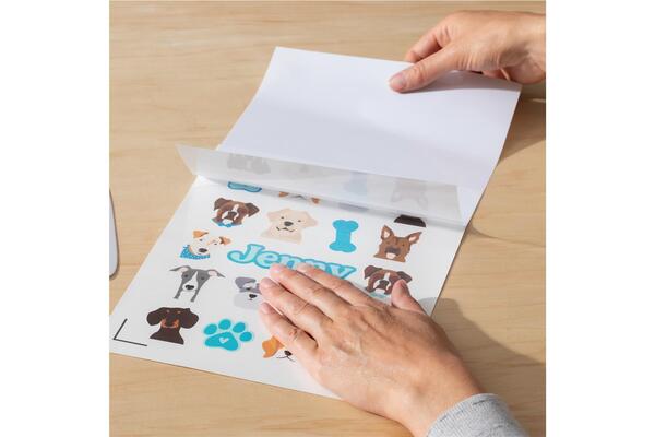 Cricut&reg; Printable Waterproof Sticker Set &ndash; A4 (6 ct)