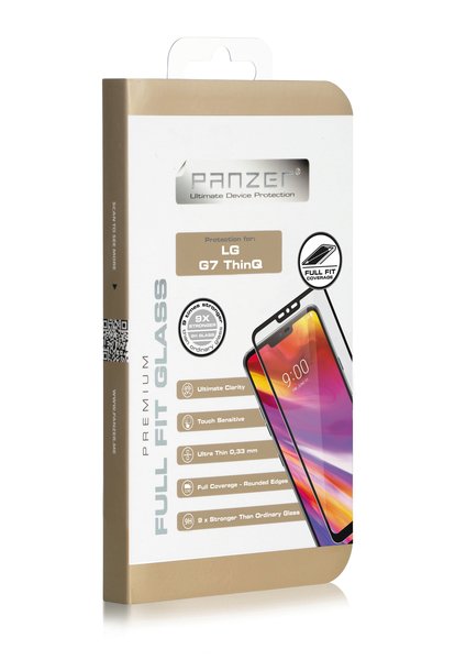 LG G7 ThinQ, Full-Fit Glass, Black