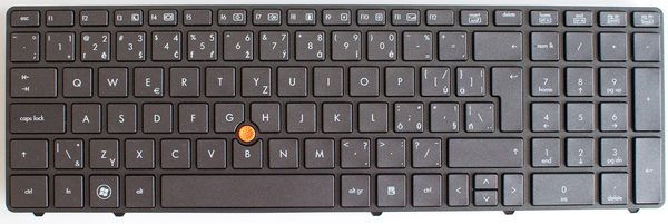 HP HP 8560W/8570W Keyboard (DE)