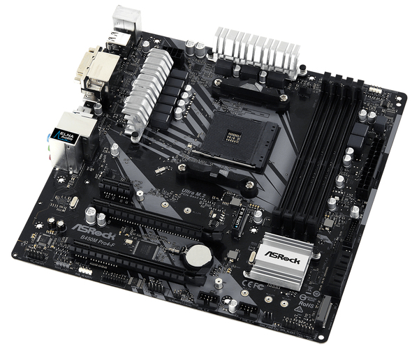 ASRock B450M Pro4 F mATX - moderkort