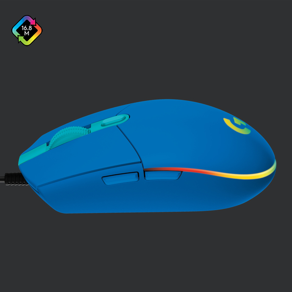 Logitech G203 Lightsync - gaming mouse, Blue