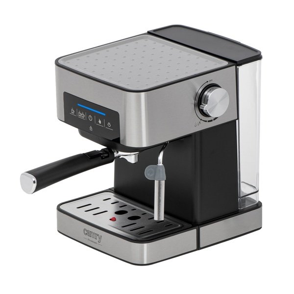 ADLER Camry CR 4410 -espressokone, 1,6 l, musta ja ruostumaton ter&auml;s