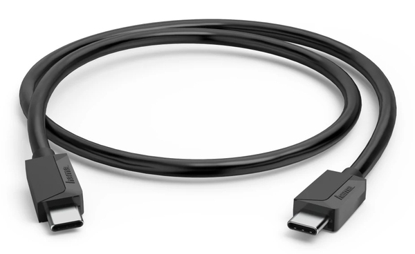 Hama USB-C - USB-C 3.2 G2 100W - cable, Black, 2m
