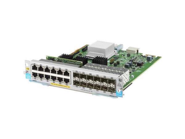 HPE Aruba Networking J9989A 12-port 10/100/1000BASE-T PoE+ / 12-port 1 Gigabit Ethernet SFP MACsec version 3 zl2 - Network switch module