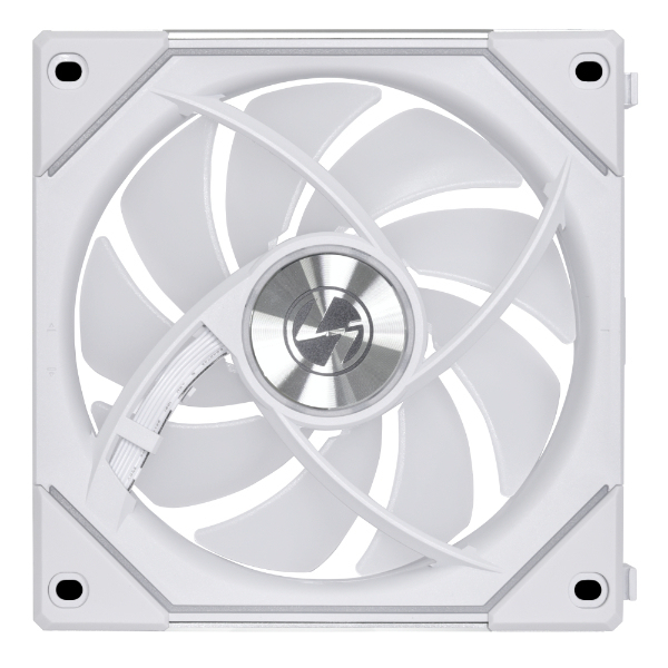 Lian Li UNI FAN SL Infinity 120 Reverse Blade, 120mm, PWM ARGB -chassi fl&auml;kt, vit