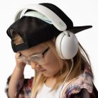 Skullcandy Grom Kids -kuulokkeet mikrofonilla, valkoinen
