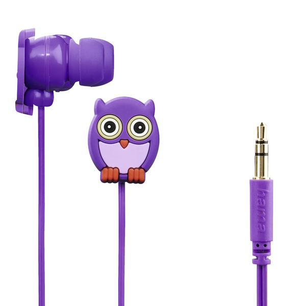 HAMA Lastenkuuloke In-ear P&ouml;ll&ouml; Purple