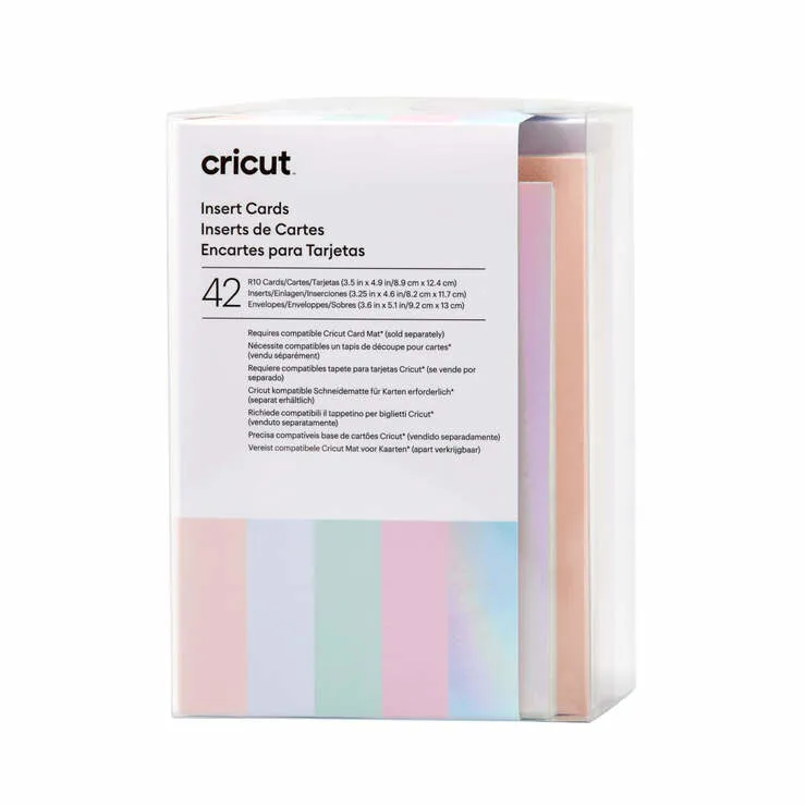 Cricut Insert Cards Princess R10 (8,9 cm x 12,4 cm) 42-pack