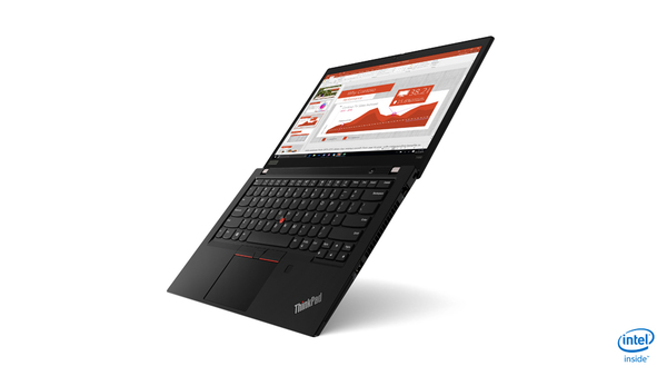 Lenovo 14" ThinkPad T490, 512GB SSD, Nvidia GeForce MX250, Win 10 Pro -kannettava, musta