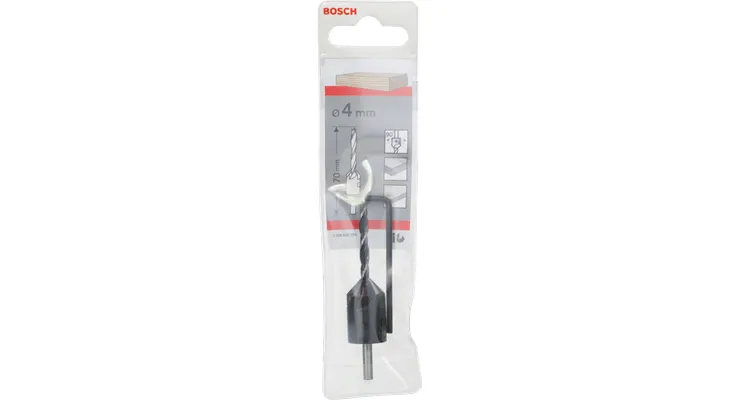 Bosch wood drill with countersink 5x15 - 2608596392