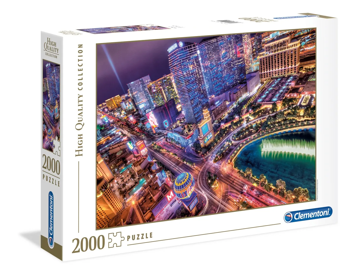 Clementoni High Quality Collection Las Vegas - puzzle, 2000 pcs