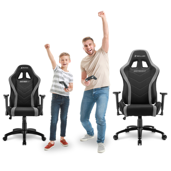 Sharkoon Skiller SGS2 Jr. - gaming chair, black/grey