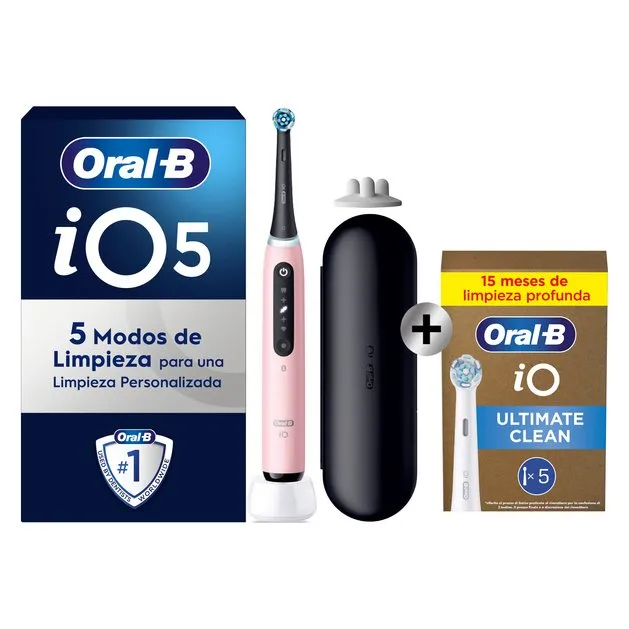 Oral-B iO Series 5s - electric toothbrush, blush pink