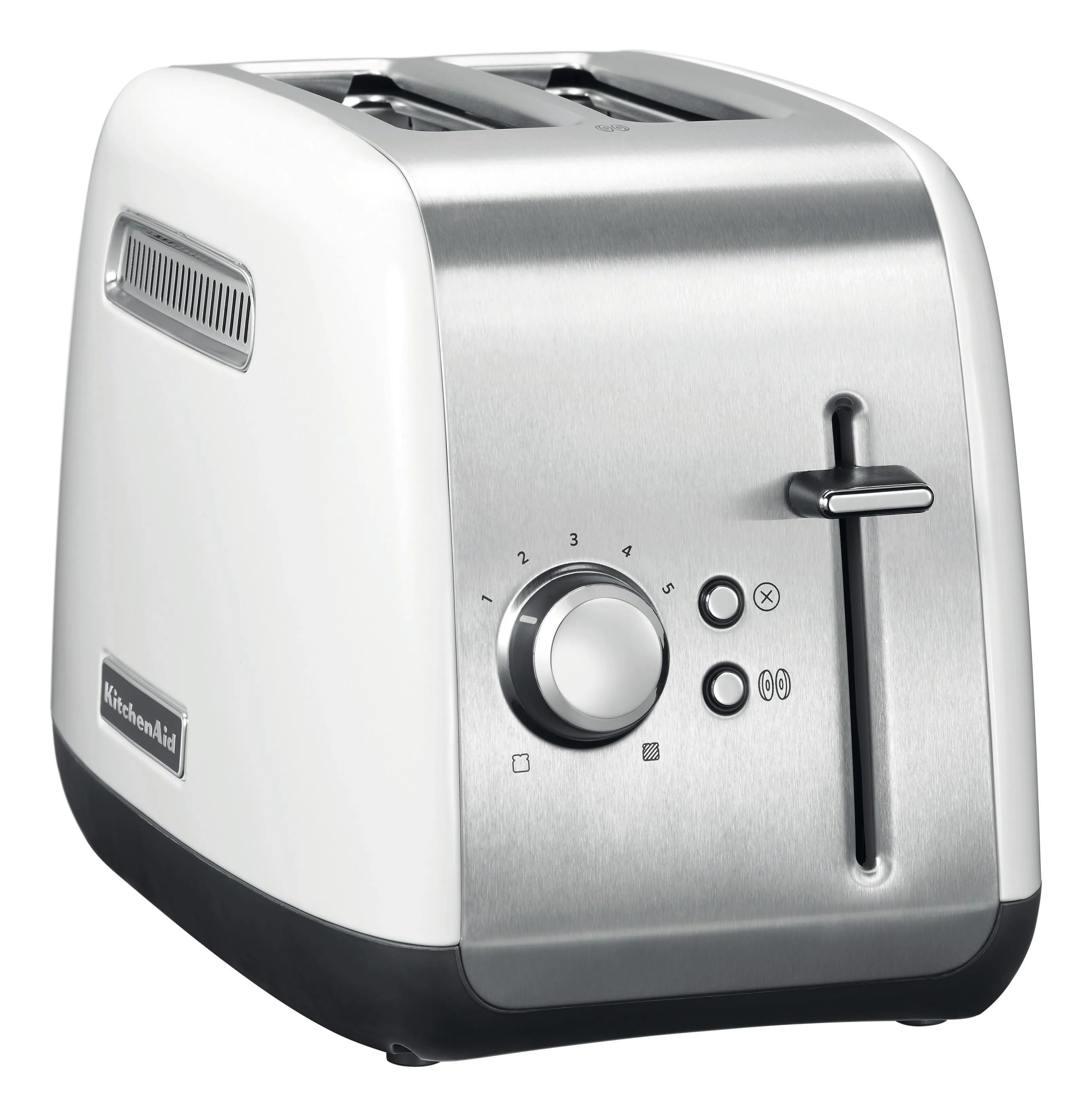 Kitchenaid  - toaster, 2 slice(s),  Stainless steel, White