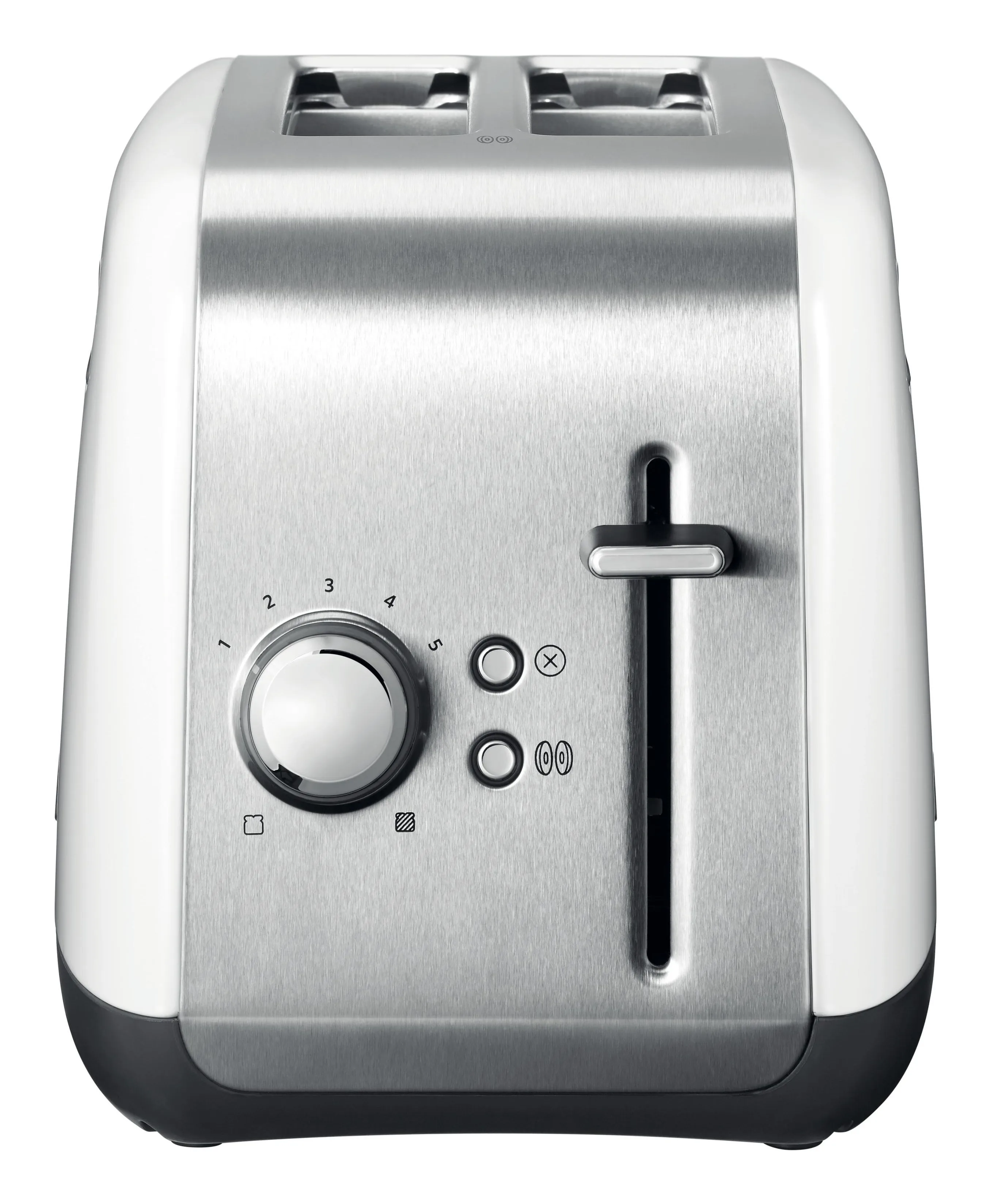 Kitchenaid  - toaster, 2 slice(s),  Stainless steel, White