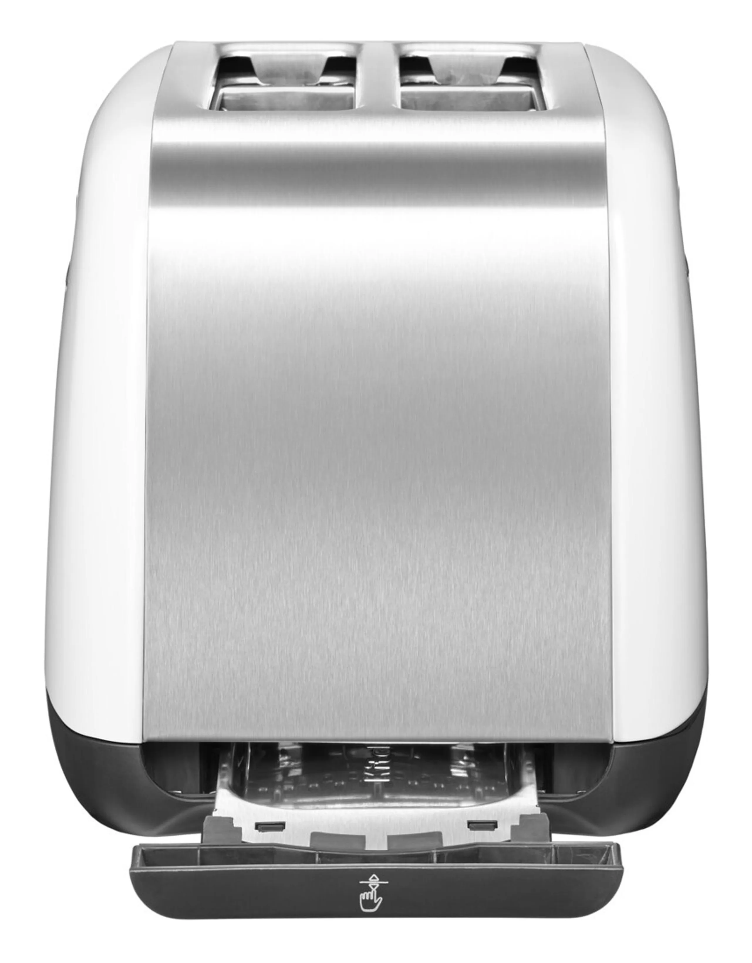 Kitchenaid  - toaster, 2 slice(s),  Stainless steel, White