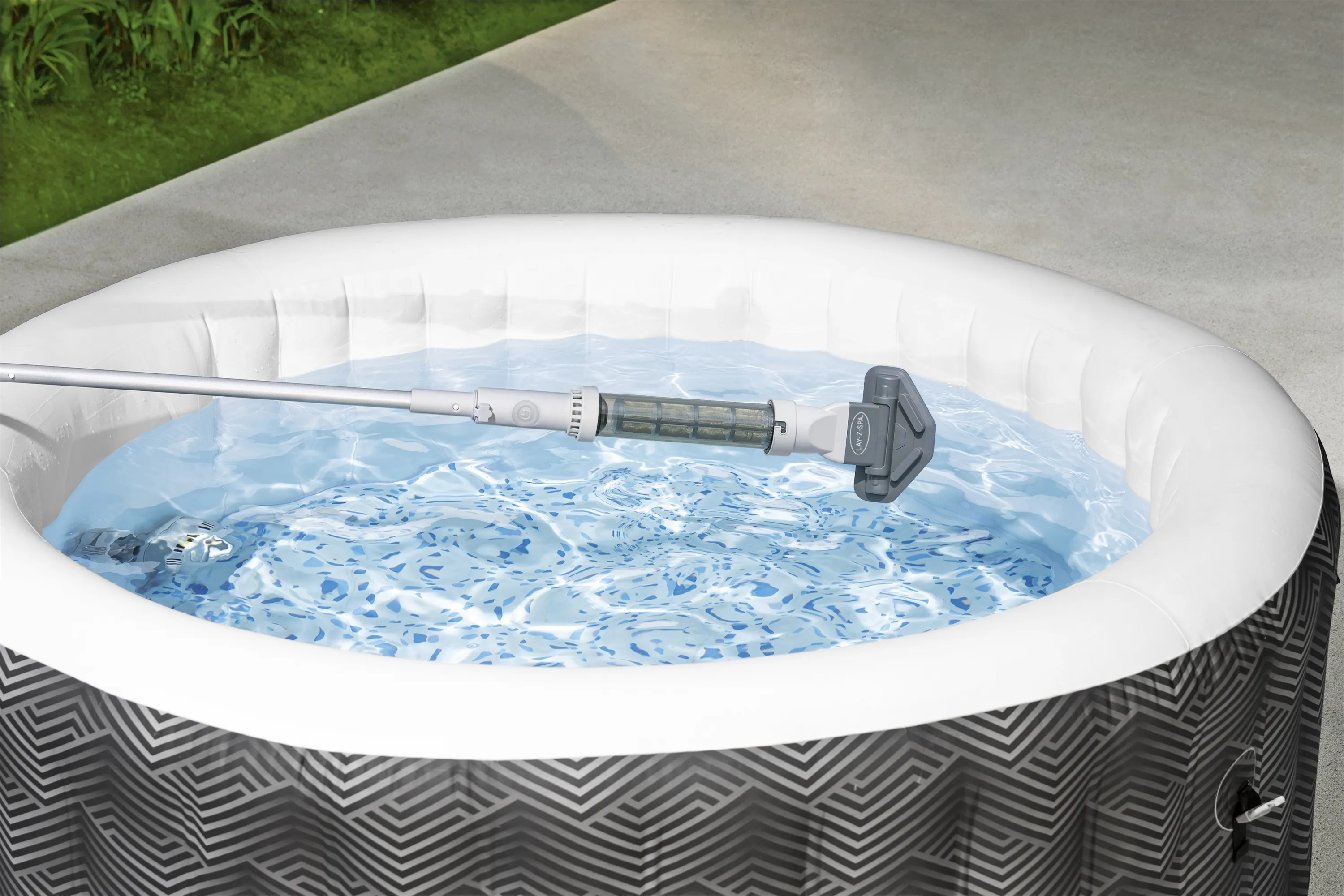 BESTWAY 60327 Lay-Z-Spa Rechargeable Manual Pool Vacuum