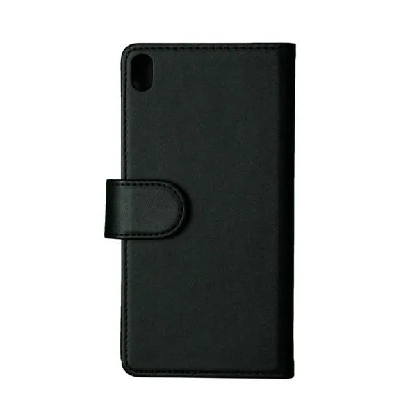 GEAR Wallet, Xperia E5 - plånboksfodral, Svart