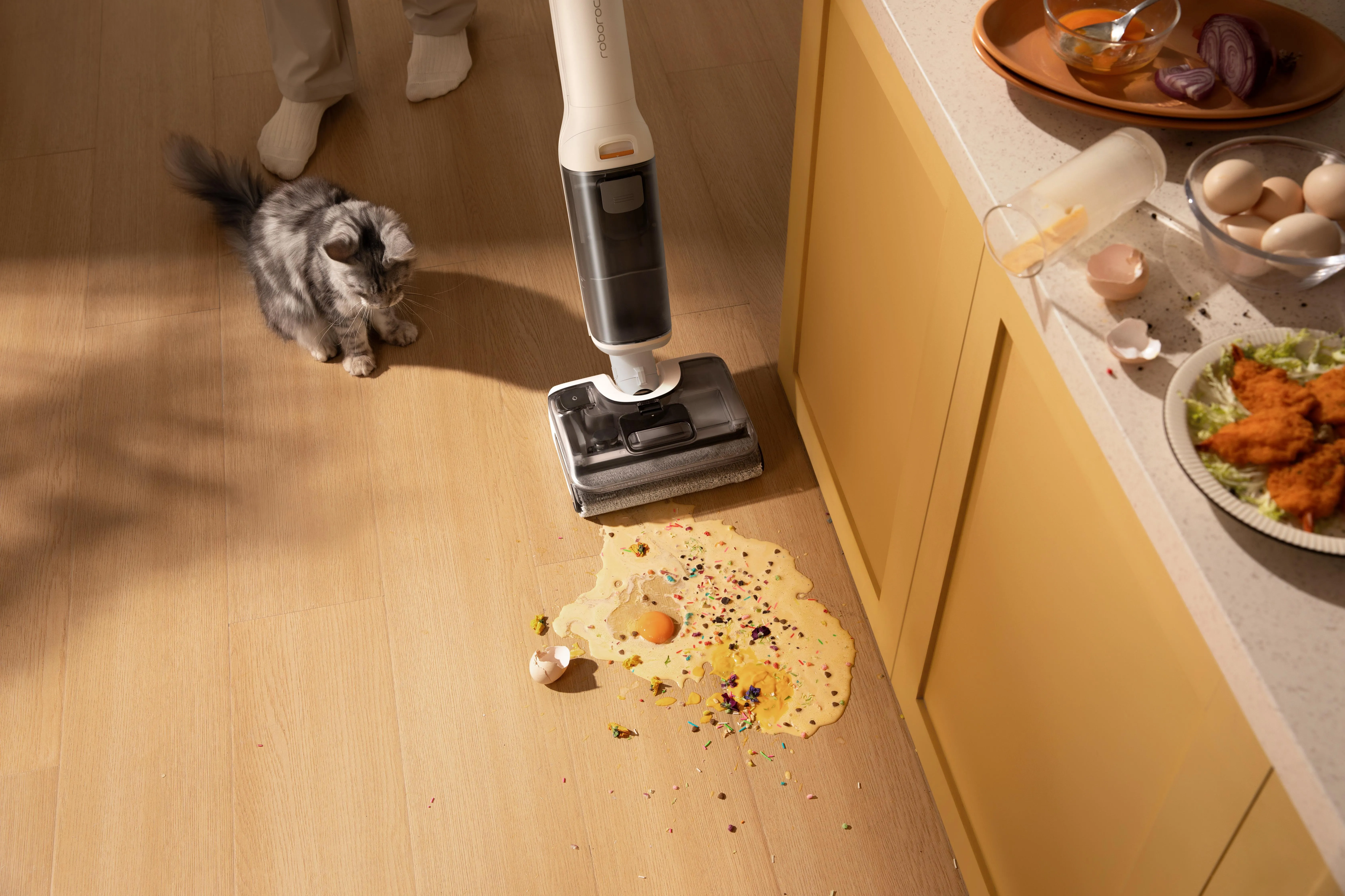 Roborock F25 RT -märkä-kuivaimuri, valkoinen