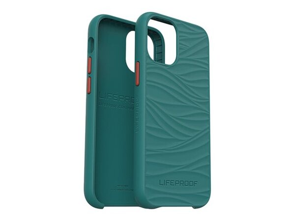 LifeProof WAKE - Takakansi matkapuhelimelle - valtameriper&auml;inen kierr&auml;tetty muovi - down under, t&auml;ytel&auml;inen aaltokuvio malleihin Apple iPhone 12 mini - (ei pala