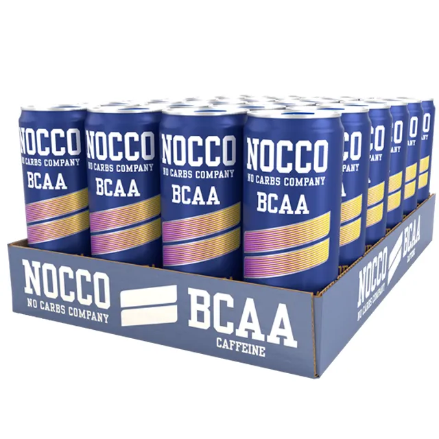 NOCCO BCAA Cloudy Soda -energiajuoma 330 ml 24-pack