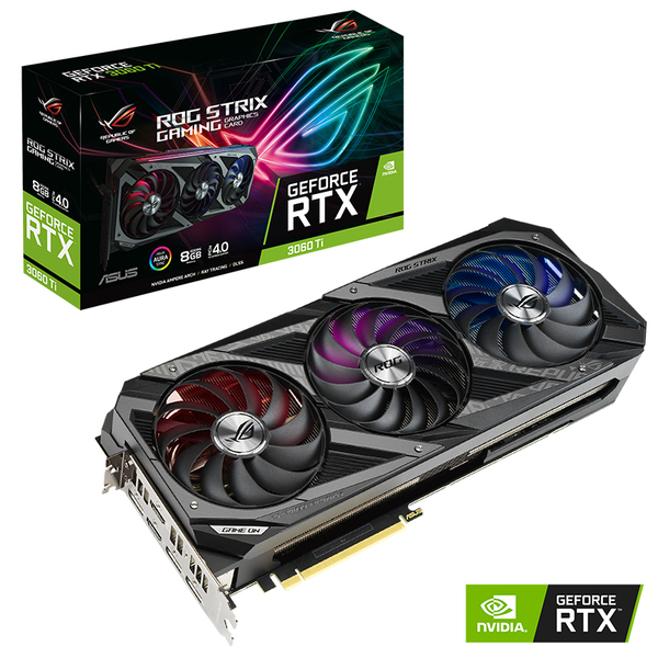 Asus GeForce RTX 3060 Ti ROG Strix 8 GB - Grafikkort