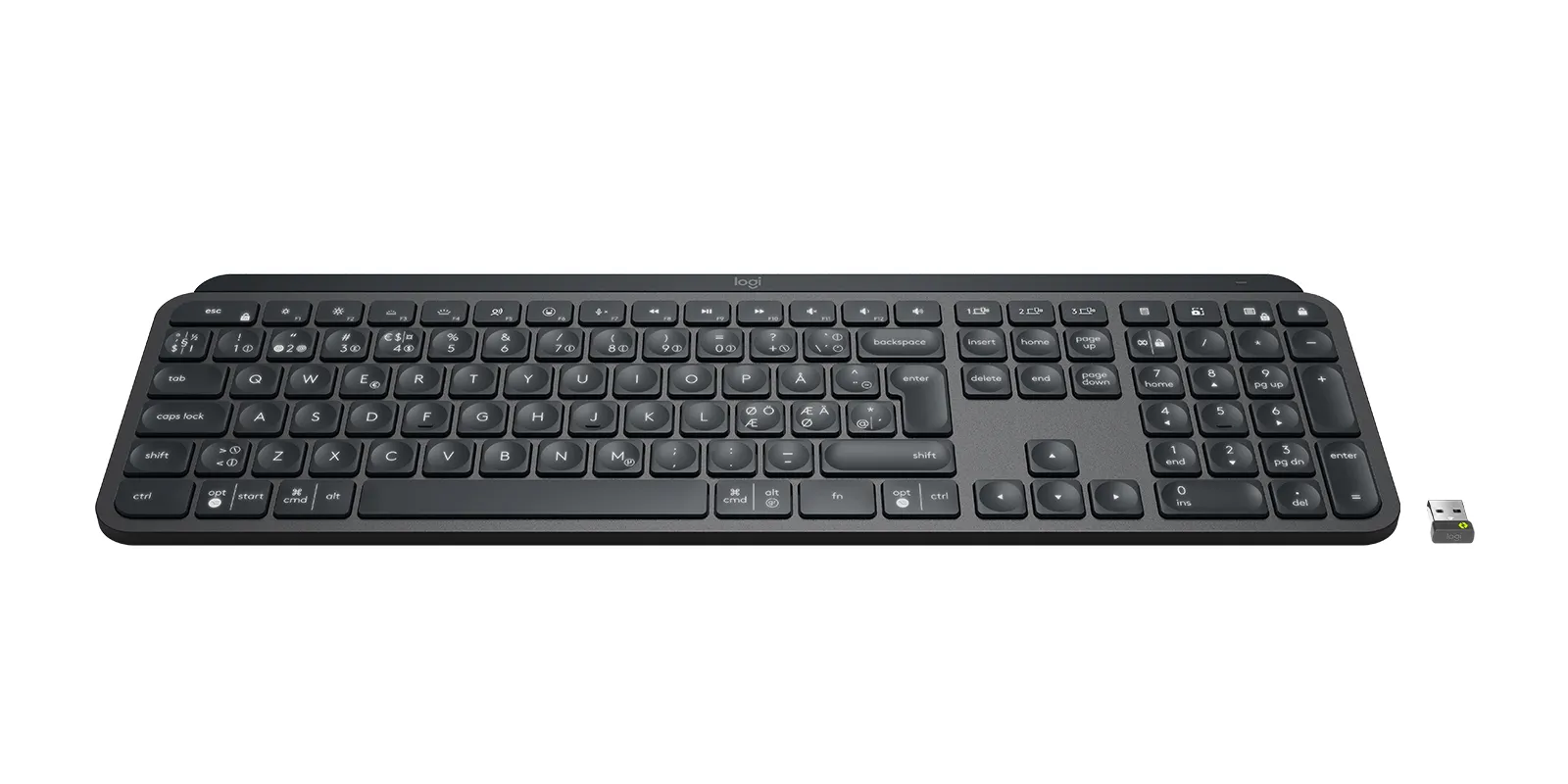 Logitech MX Keys For Business - wireless keyboard, graphite