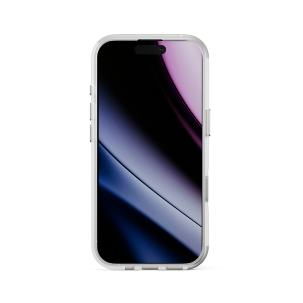 Epico Hero Pro Mag+ Case iPhone 17 Pro Qi2  &amp;  MagSafe Compatible, Transparent with matte