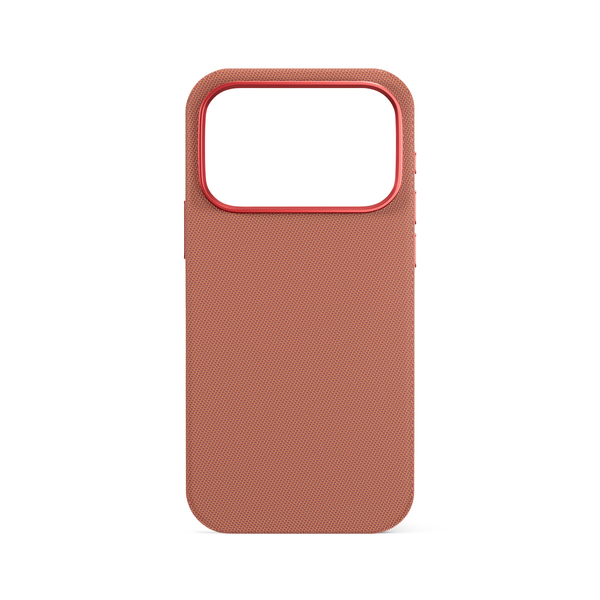 Epico SolidWoven Pro Mag+ Case | iPhone 17 Pro Max/18 Pro Max | Qi2  &  MagSafe Compatible | Sienna | Camera Island Protection