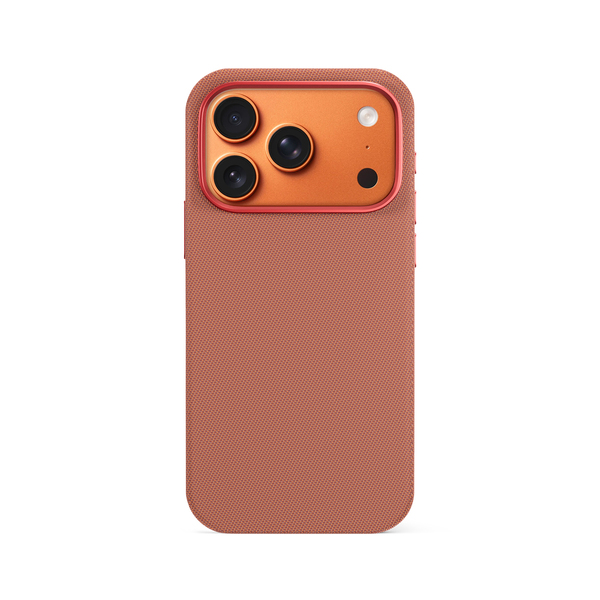 Epico SolidWoven Pro Mag+ Case | iPhone 17 Pro Max/18 Pro Max | Qi2  &  MagSafe Compatible | Sienna | Camera Island Protection