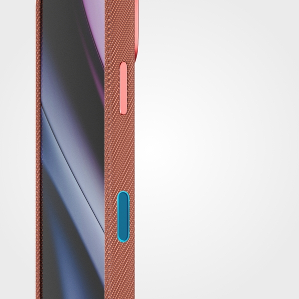 Epico SolidWoven Pro Mag+ Case | iPhone 17 Pro Max/18 Pro Max | Qi2  &  MagSafe Compatible | Sienna | Camera Island Protection