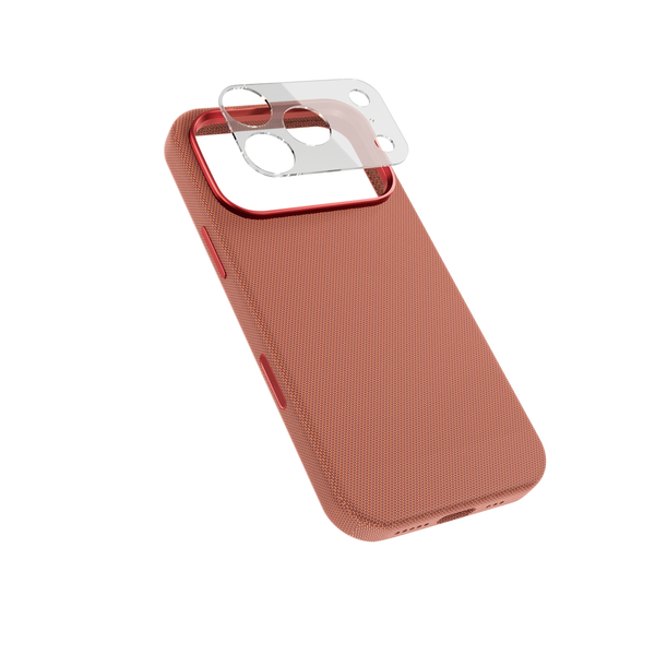 Epico SolidWoven Pro Mag+ Case | iPhone 17 Pro Max/18 Pro Max | Qi2  &amp;  MagSafe Compatible | Sienna | Camera Island Protection