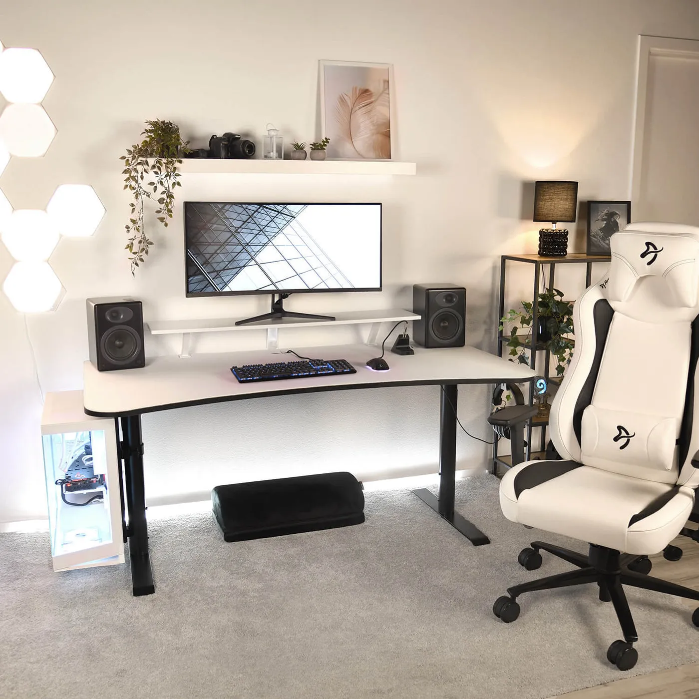 Arozzi FootRest - Velvet - Black