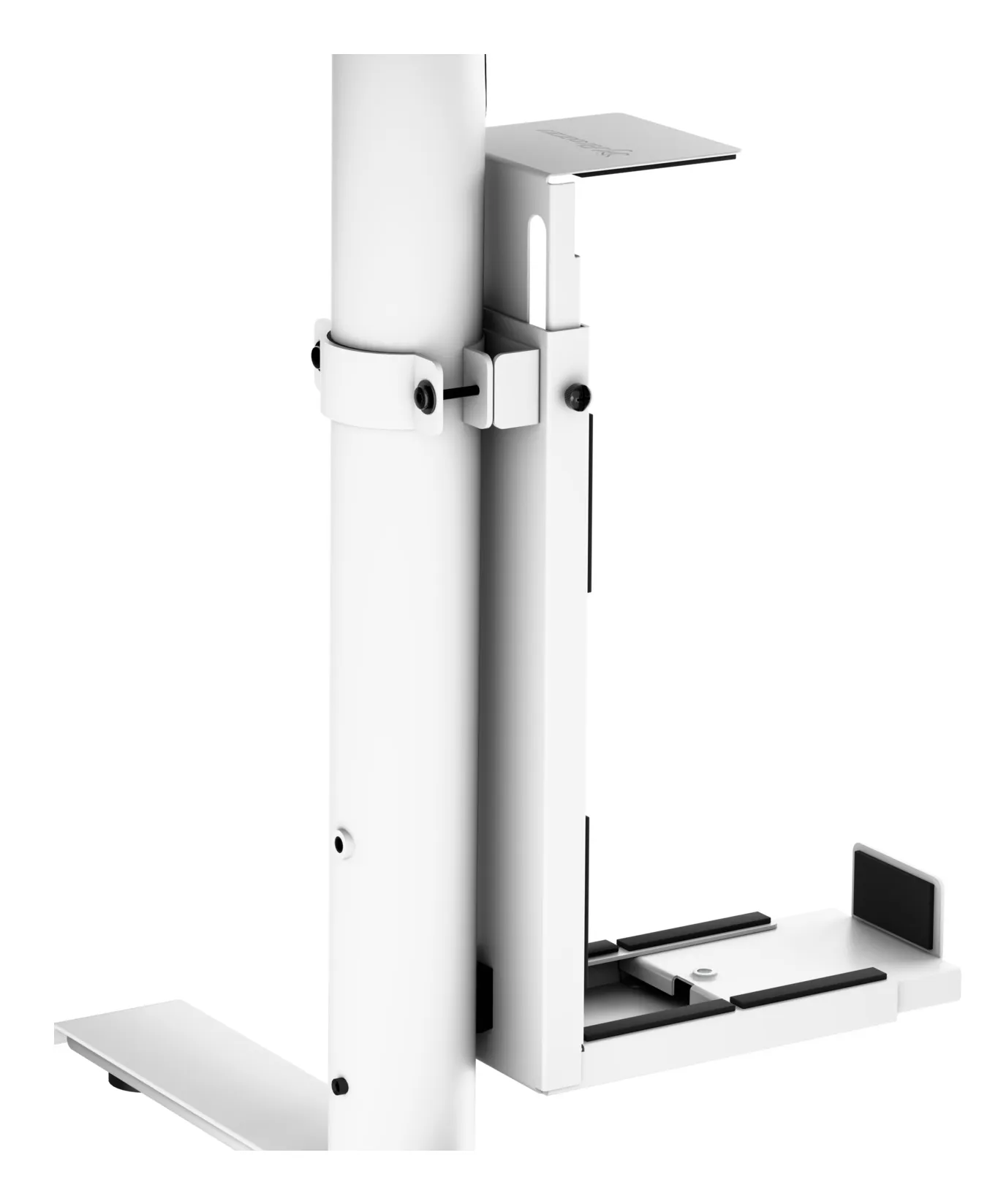 Arozzi Arena PC Mount -tietokoneen pöytäkiinnike, Valkoinen