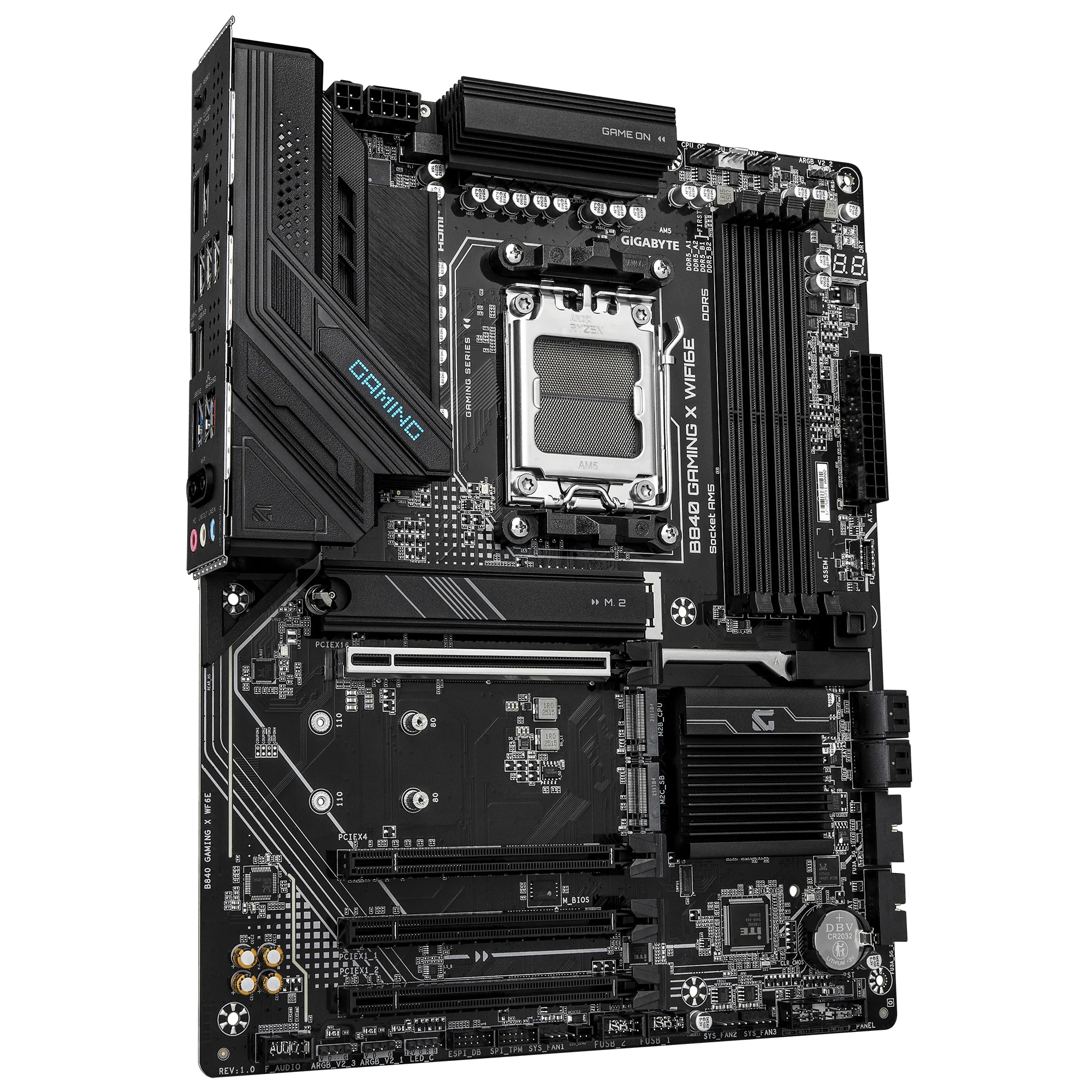 Gigabyte B840 GAMING X WiFi 6E AM5 ATX Motherboard Gigabyte B840 GAMING X WiFi 6E AM5 ATX Motherboard