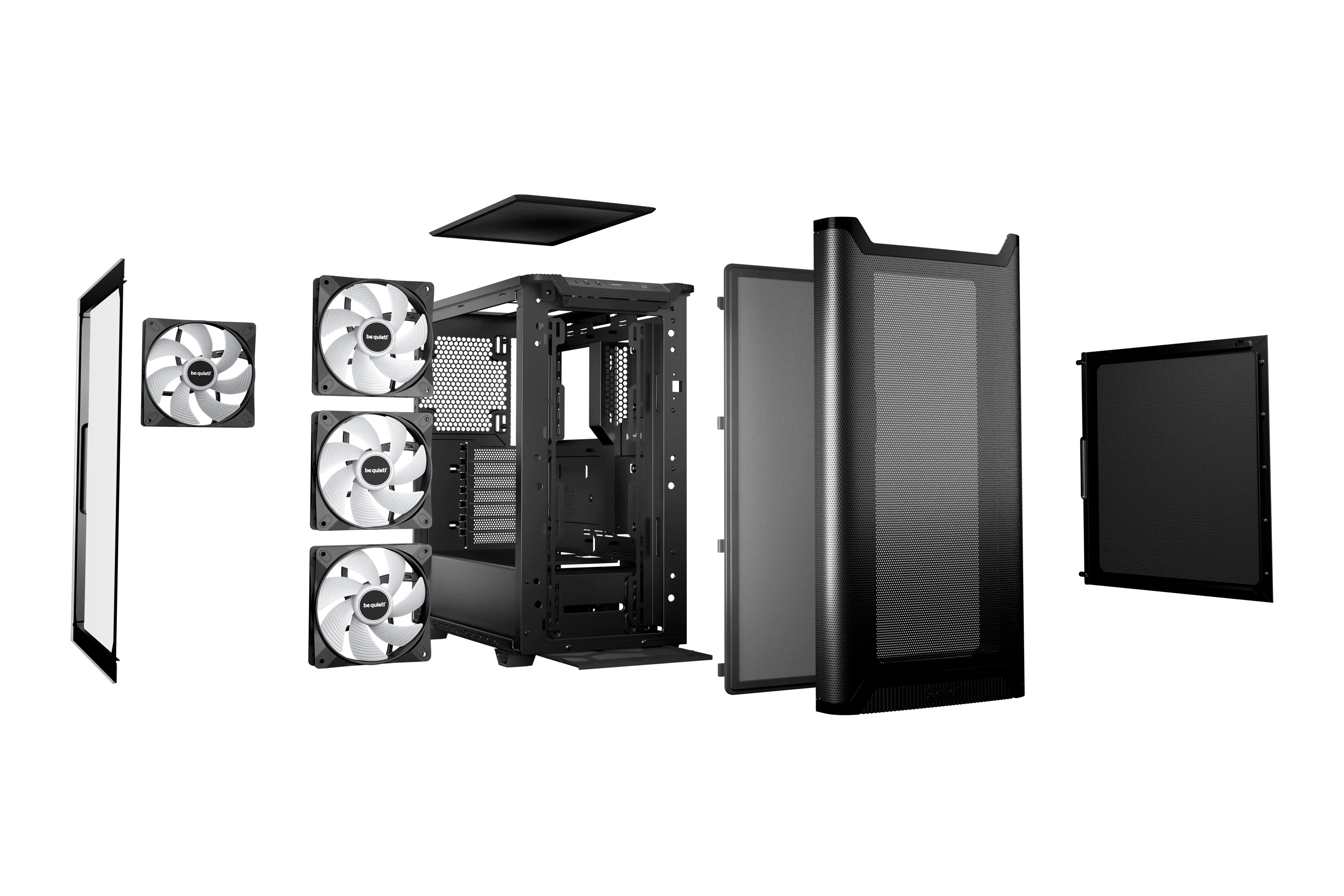 be quiet! Pure Base 501 LX - Mid Tower case, window, Black