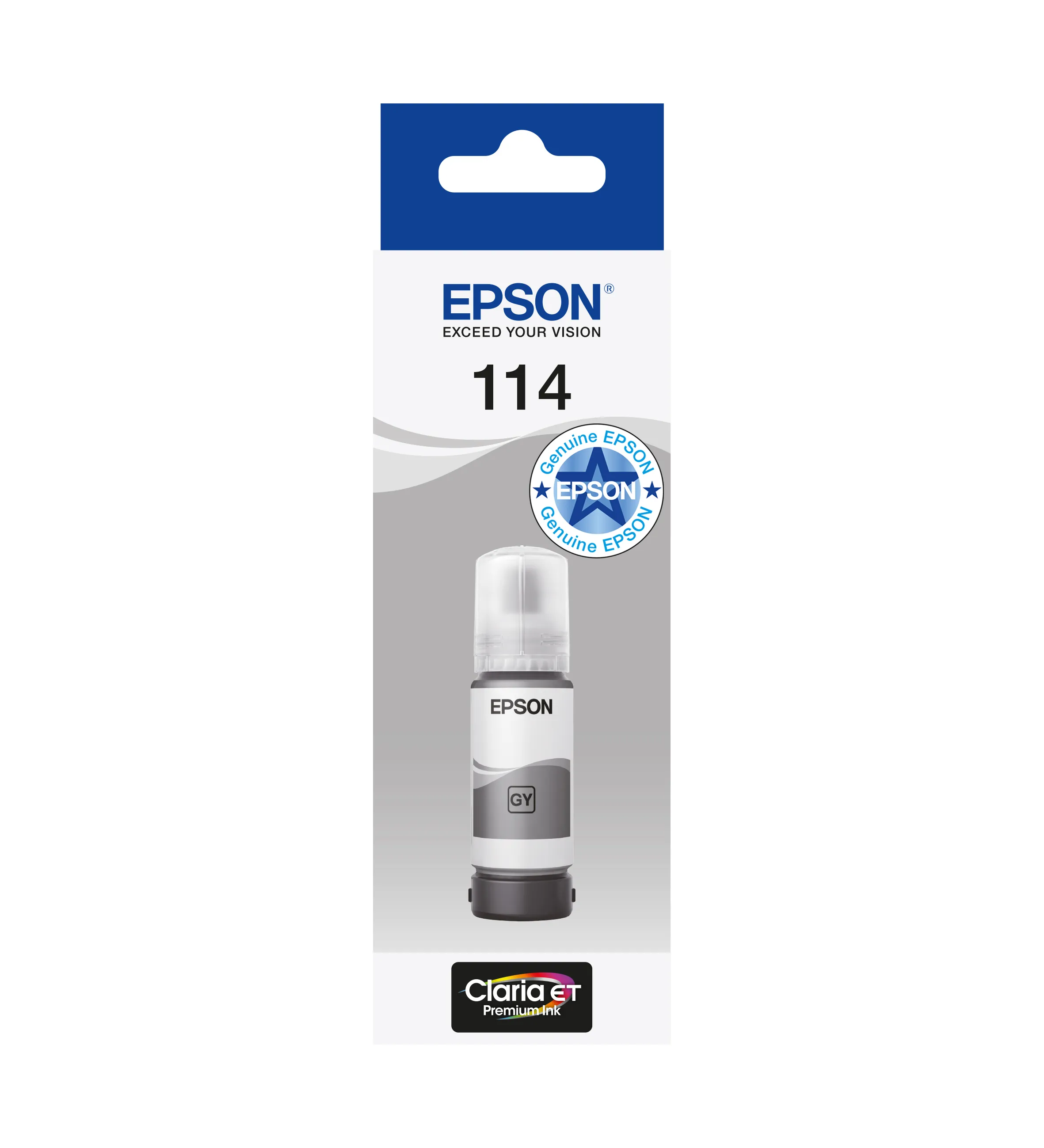 EPSON 114 EcoTank ink bottle, 70 ml, Grey