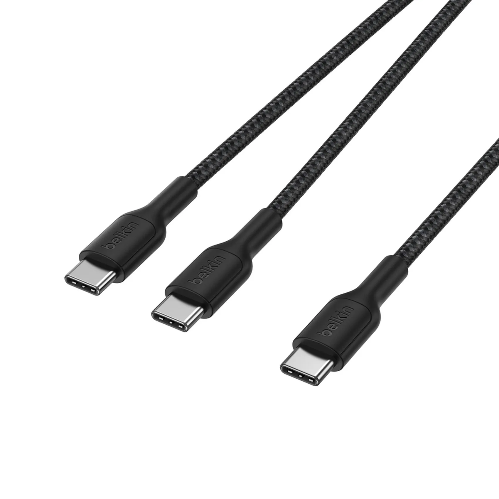 Belkin BoostCharge Pro 140W Dual USB-C Cable - Charging Cable, Black