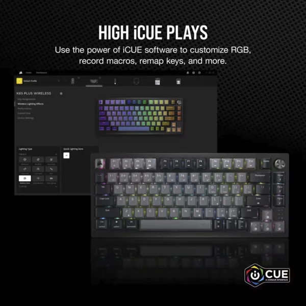 Corsair Gaming K65 PLUS WIRELESS
